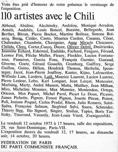 110 Artistes pour le Chili